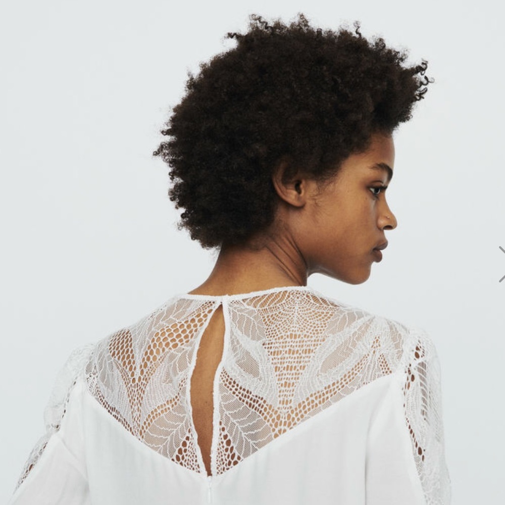 Maje Top with lace